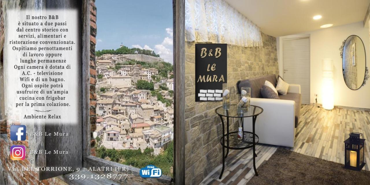 B&B Le Mura Alatri Eksteriør billede